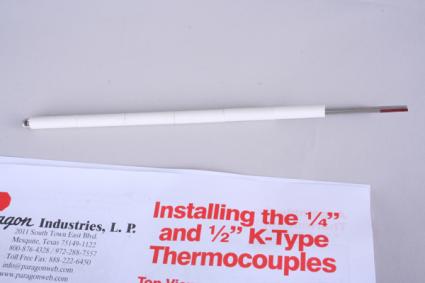 Thermocouple Type K 3" PY81-3 / 60179-3