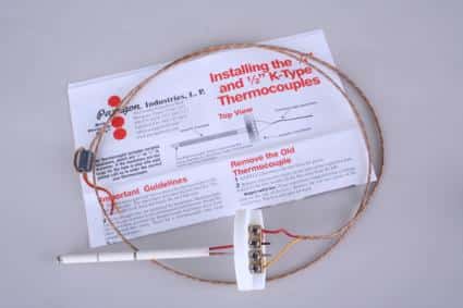 Thermocouple Assembly Type K 4" PY80-4 / 6750-14 / 6750-1 For MOST Paragon Kilns