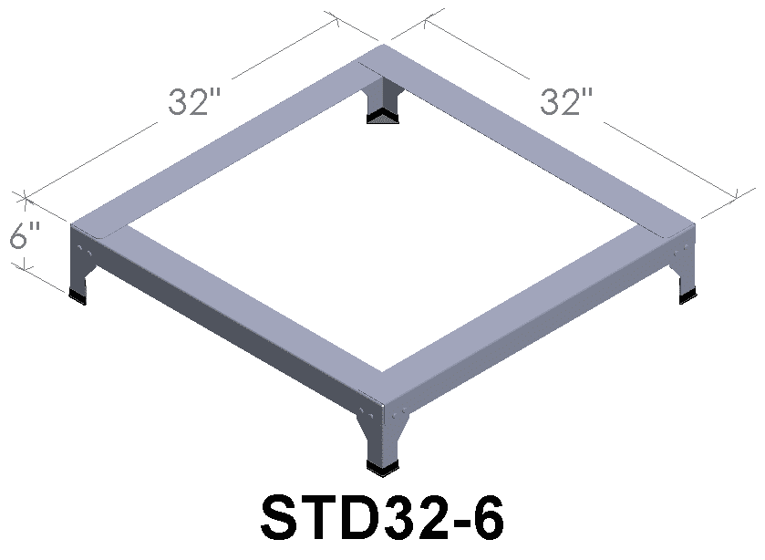 Stand 32" x 32" x 6"