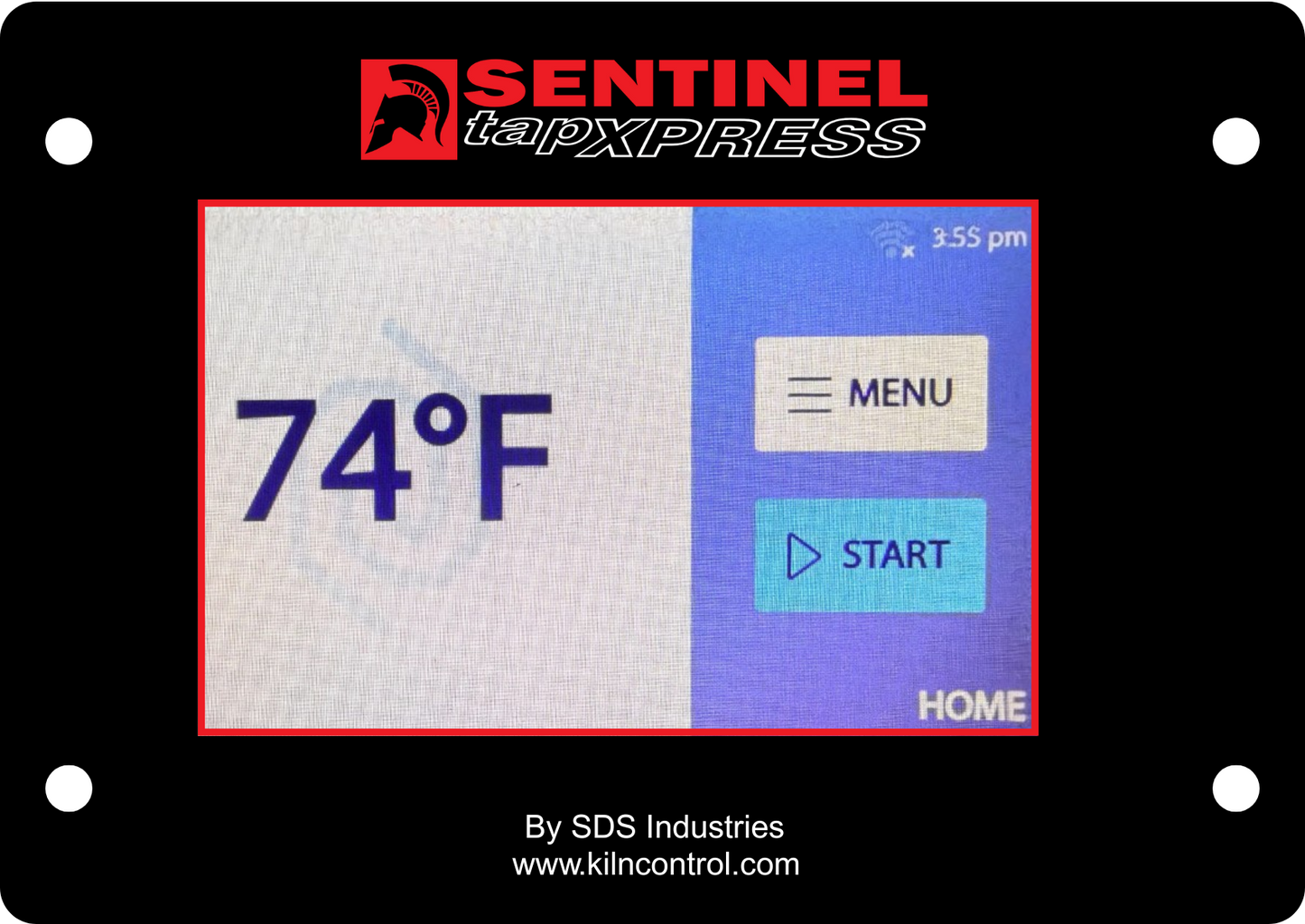 CS16S TAP Controller Clam Shell Glass Fusing Kiln