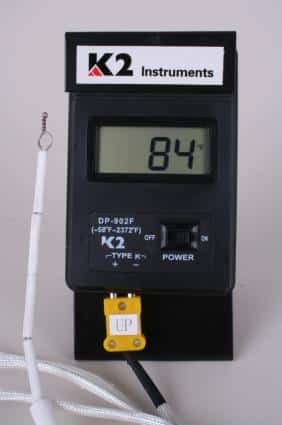 Digital Hand-Held Pyrometer, Degrees F