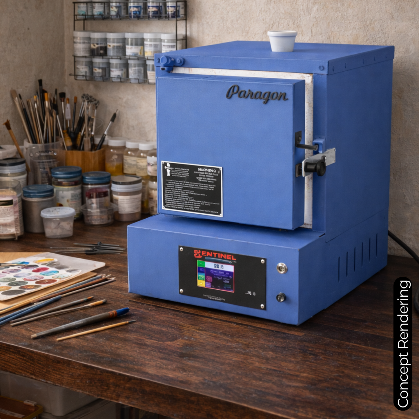 E12T Enameling and China Painting Large Kiln