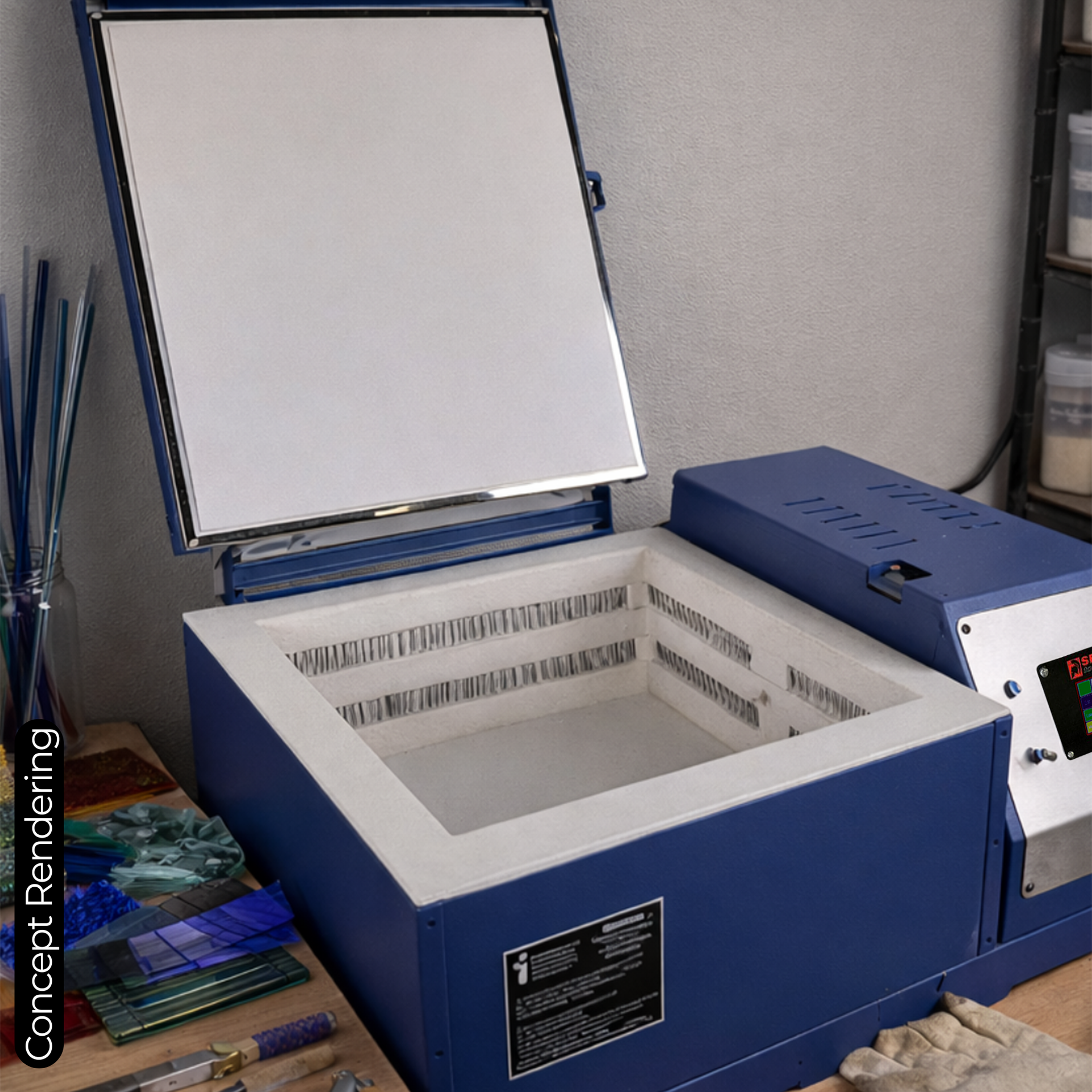 FiberFuse 16 Glass Fusing Kiln – ParagonKilns