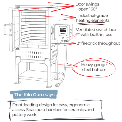 Iguana Front Loading Kiln