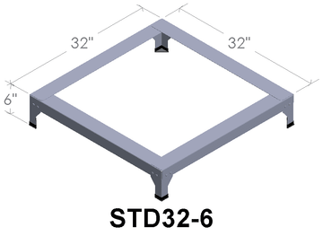 Stand 32" x 32" x  6"
