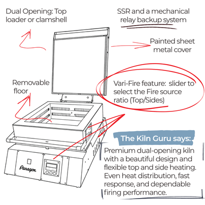 TLC16 Glass Fusing Kiln